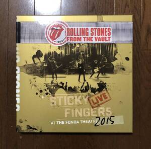 【限定BOX 3LP+BLU-RAY+CD】 ザ・ローリング・ストーンズ THE ROLLING STONES / STICKY FINGERS LIVE AT FONDA THEATER 2015 (WRDZZ-607)