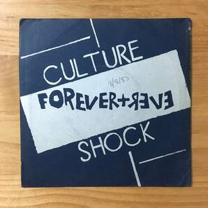 【激レア オリジナル盤 LTD:300 SILVER SLEEVE】CULTURE SHOCK / FOREVER AND EVER : CANADA ORIGINAL (JM-8352) 検 ポップパンク POP PUNKの画像1