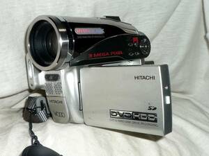 日立 デジタルビデオカメラ DZ-HS403(HDD・DVD記録)附属品なし・動作品