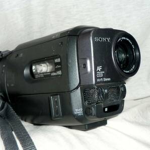 ソニー Hi8ビデオカメラ CCD-TR11 (バッテリー、充電器、DCコード付き)動作品の画像5