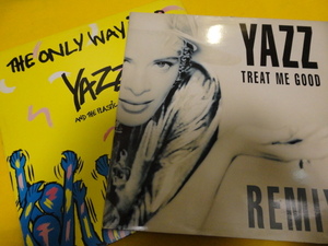 Yazz 2枚セット Treat Me Good (Remix) / The Only Way Is Up ヒットチューンPOP HOUSEダンス CLAISSIC 視聴