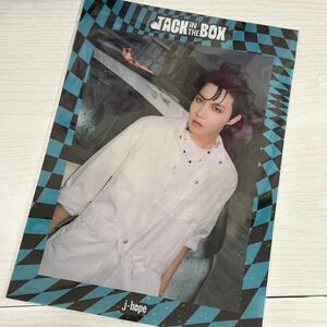 BTS J-HOPE JACK IN THE BOX HOPE EDITION JPFC限定特典 A4 クリアポスター