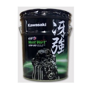 【カワサキ】【Kawasaki】Vent Vert（ヴァン・ヴェール） 10W-50　冴強 20Lペール缶　20240427