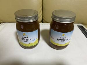 日本蜜蜂のはちみつ　625グラム＋625グラム
