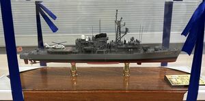 護衛艦　はつゆき型　小西製作所 KONISHI　1/500 船模型　完成品 ケース付き 中古美品