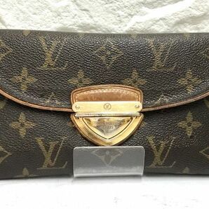 LOUIS VUITTON ルイヴィトン モノグラム ポルトフォイユ ウジェニ M60123 三つ折り 長財布 ウォレット 小銭入れ fah 4S132/10の画像2