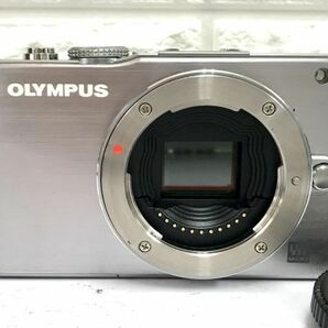 OLYMPUS オリンパス PEN Lite E-PL3 デジタル一眼カメラ M.ZUIKO 40-150mm 1:4-5.6 14-42mm 1:3.5-5.6 レンズ2本 簡単操作確認済 fah 5S014の画像2