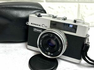 KONICA コニカ C35 flashmatic HEXANON 38mm 動作未確認 カメラ レンズ 中古 fah 4J034K