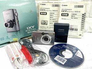 Canon キヤノン IXY DIGITAL 900 IS PC1209 3.8×IS 4.6-17.3mm 1:2.8-5.8 コンパクトデジタルカメラ 通電のみ確認 中古 fah 4K333