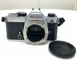 ニコン Nikon FM 一眼レフ フィルムカメラ シルバー ボディのみ fah 3H310A