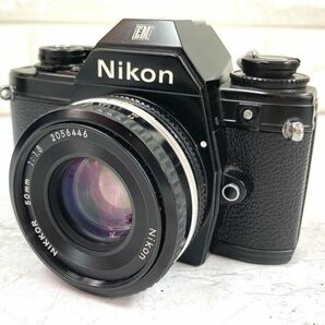 NIKON ニコン EM レンズ NIKKOR 50mm 1:1.8 動作未確認 カメラ レンズ 中古 fah 4Y172Aの画像1
