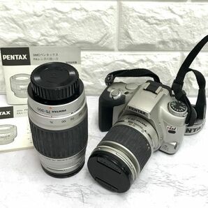 PENTAX ペンタックス ＊ist 一眼レフ フイルムカメラ PENTAX 28-80 75-300 レンズ 2本 シャッターOK 通電確認済 fah 5S001の画像1