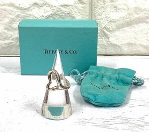 TIFFANY＆Co. ティファニー エルサペレッティ オープンハート リング SV925 指輪 アクセサリー fah 4J003A