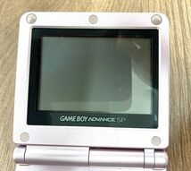 任天堂 Nintendo ニンテンドー GAMEBOY ゲームボーイ アドバンスSP 本体 AGS-001 パールピンク 動作未確認 fah 4A913_画像10