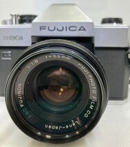 FUJICA フジカ ST801 一眼レフ フィルムカメラ EBC FUJINON 1:1.8 f=55mm レンズ シャッターOK fah 2B004_画像2