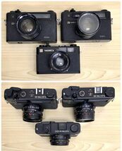 YASHICA KONICA FUJICA Canon minolta レンジファインダー フイルムカメラ まとめて 動作未確認 fah 4S151_画像2