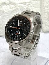 SEIKO セイコー 5 SPORTS スポーツ Speed-Timer スピードタイマー 6139-7010 デイデイト メンズ 自動巻き 腕時計 fah 4A864S_画像1