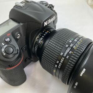 Nikon ニコン D300 一眼レフ デジタルカメラ NIKKOR 24-120mm f3.5-5.6D レンズ フード ストラップ 充電器付 簡単操作確認済 fah 2B023の画像4