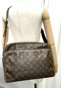 LOUIS VUITTON ルイヴィトン モノグラム 旧型 ナイル ショルダーバッグ M45244 鞄 fah 4S053/50