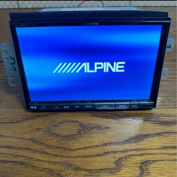 ALPINE アルパイン VIE-X088V HDDナビ フルセグ Bluetooth DVD CD SD カーナビ 2011