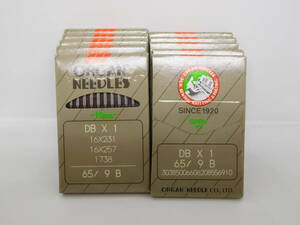  industry for sewing machine needle * organ needle *DB×1#9B*100ps.@* new goods * prompt decision [ stock disposal goods ]