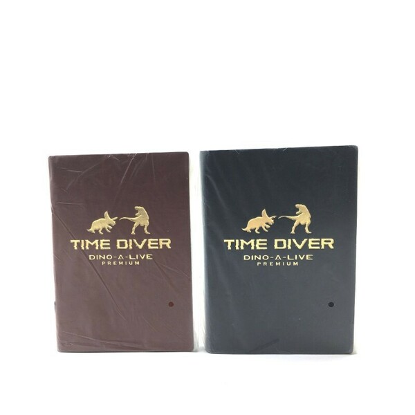 【01622】TIME DIVER タイムダイバー 文具 メモ帳 2点セット 新古品 赤 黒 レッド ブラック セットアイテム