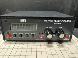 ★★★MFJ-464　CW KEYER/READER　多機能エレキー＆CW解読器★★★