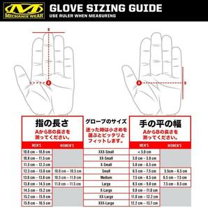 メカニックス グローブ MechanixWear サイズL ブラック Original Glove オリジナルグローブ MG-05 国内正規品 実物 メカニクスの画像2