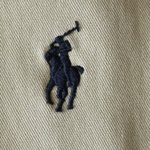 00s Polo Ralph Lauren スイングトップ M アイボリー ポニー刺繍 コットン 裏地チェック / ハリントンジャケット ポロ ラルフローレン RRL_画像3