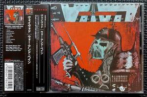 レア！帯付き廃盤！VOIVOD/WAR AND PAIN★ヴォイヴォド スラッシュ デス メタル ディスクユニオン THRASH DEATH 1st OBI METAL BLADE