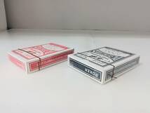 ■未使用 トランプ CART CLASSICS MADE IN B.W.C.D PLAYINGCARDS No.988 プラスチック コーテッド 赤・青 未開封 2種セット 送料180円～_画像3