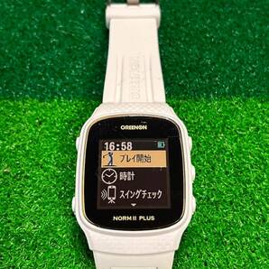 美品 グリーンオン GREEN THE GOLF WATCH NORM2 PLUS ゴルフウォッチ の画像5