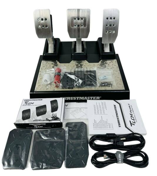 Thrustmaster スラストマスター T-LCM Pedals ペダルセット 磁気テクノロジー 「Load Cell」搭載 