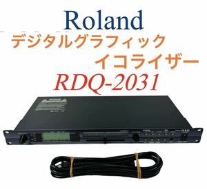 Roland Roland 31 частота 2ch Digital Graphic Equalizer цифровой графика эквалайзер RDQ-2031