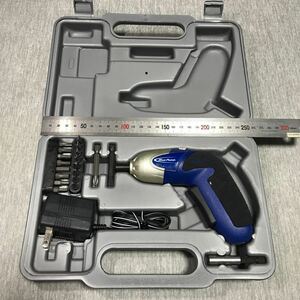 ◆Blue-Point 電動ドライバー ETBJ328LI◆Snap-on ブルーポイント 小型軽量本体、充電アダプター、ビット18個、ビットアダプターセット