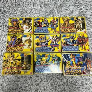 希少　聖闘士星矢 聖闘士聖衣大系　当時物 BANDAI バンダイ フィギュア YK 9体セット　