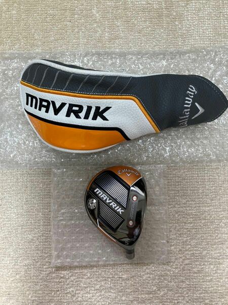 美品　名器　CALLAWAY キャロウェイ　MRVRIK マーベリック フェアウェイウッド　FW 5W ヘッドのみ　ヘッドカバー付