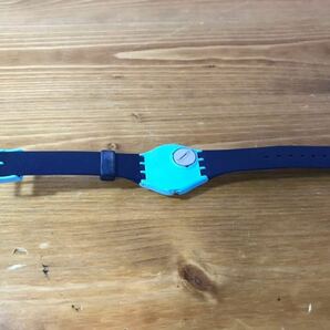 4-107 swatch スウォッチ 腕時計 時計 ワニ トカゲ PATENTED WATERRESISTANT SWATCH の画像8