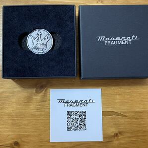 4-148 maserati FRAGMENT マセラッティフラグメント デザインノベルティ コラボデザイン ノベルティ 記念コイン 記念メダル ケース付き の画像3