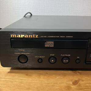 4-100 marantz マランツ CM6001 CD MD デッキ 2009年製 家電 リモコン 説明書付き コンビネーションデッキ の画像2