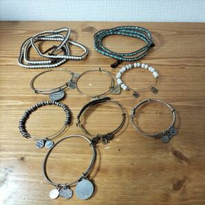 4-254 ALEX AND ANI アレックスアンドアニ CHAN LUU チャンルー アクセサリー ブレスレット 装飾品 9点まとめ セットの画像1