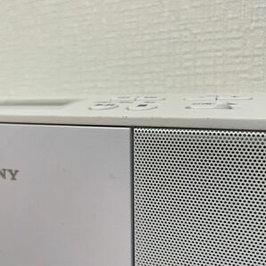4-266 SONY ソニー パーソナルオーディオシステム ホワイト ZS-E30 CDデッキ 通電確認済の画像2