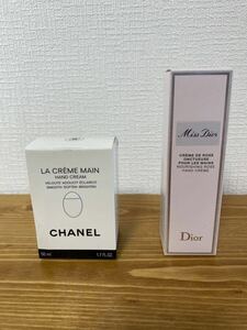 4-290 CHANEL MissDior シャネル ミスディオール ラクレームマン ハンドクリーム コスメ フランス製 女性用 レディース おまとめ