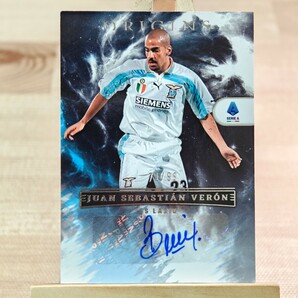 99枚限定 フアン・セバスティアン・ベロン 2022-23 Panini Chronicles Origins Auto Juan Sebastian Veron 71/99 直筆サインカードの画像1