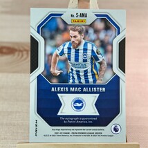 アレクシス・マック・アリスター 2021-22 Panini Prizm EPL Alexis Mac Allister Red Stars Auto Autograph Brighton 直筆サインカード_画像2