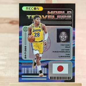 八村塁 2022-23 Panini Recon World Travelers Rui Hachimura Lakers SPの画像1