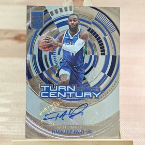 ティム・ハーダウェイ・Jr 2023-24 Panini Donruss Elite Turn of the Century Signatures Tim Hardaway Jr Dallas Auto 直筆サインカード