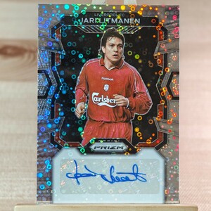 ヤリ・リトマネン 2023-24 Panini Prizm Premier League Breakaway Jari Litmanen Auto Liverpool 直筆サインカード