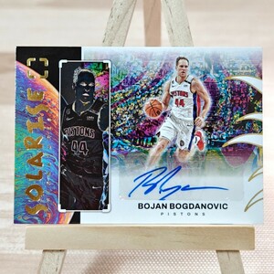 ボヤン・ボグダノビッチ 2022-23 Panini Photogenic Solarise Signatures Bojan Bogdanovic Auto 直筆サインカード ピストンズ