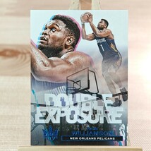 99枚限定 ザイオン・ウィリアムソン 2023-24 Panini Court Kings Double Exposure Zion Williamson 20/99 ニューオーリンズ・ペリカンズ_画像1